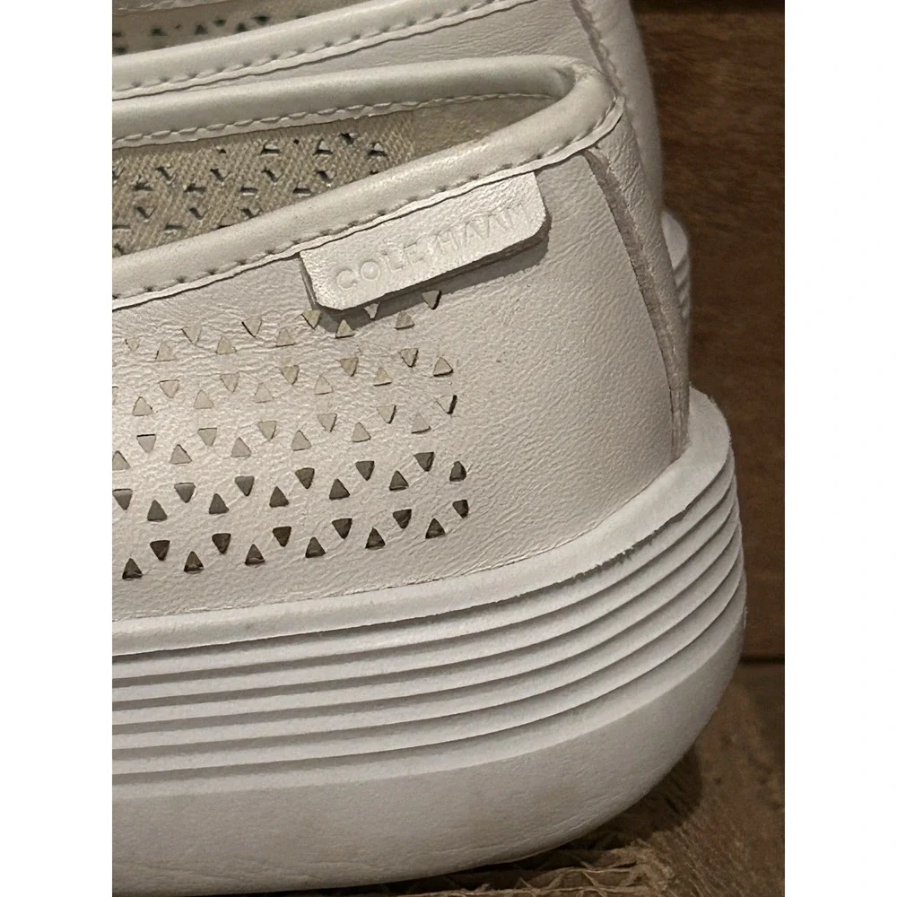Cole Haan Grand Crosscourt‎ Flatform nubuck Women's 10B White